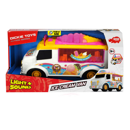 Dickie Toys Interactive 12-Inch Ice Cream Van with Sounds