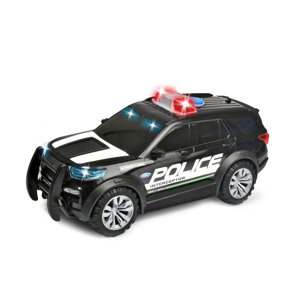 Dickie Toys 1:18 Scale Light & Sound Ford Police Interceptor Model