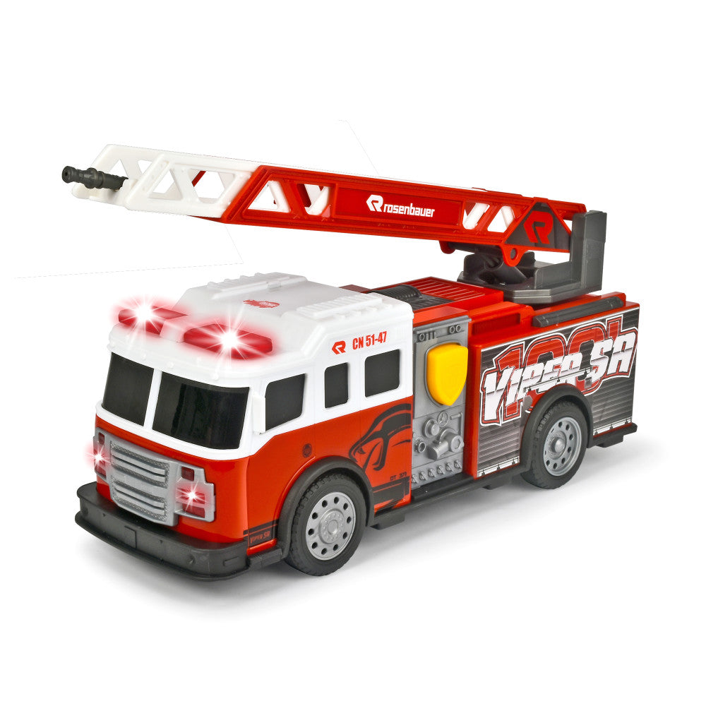 Dickie Toys 1:18 Scale Light & Sound Viper Fire Truck Model
