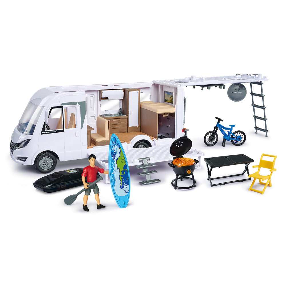 Dickie Toys - Detailed Camper Playset with Accessories