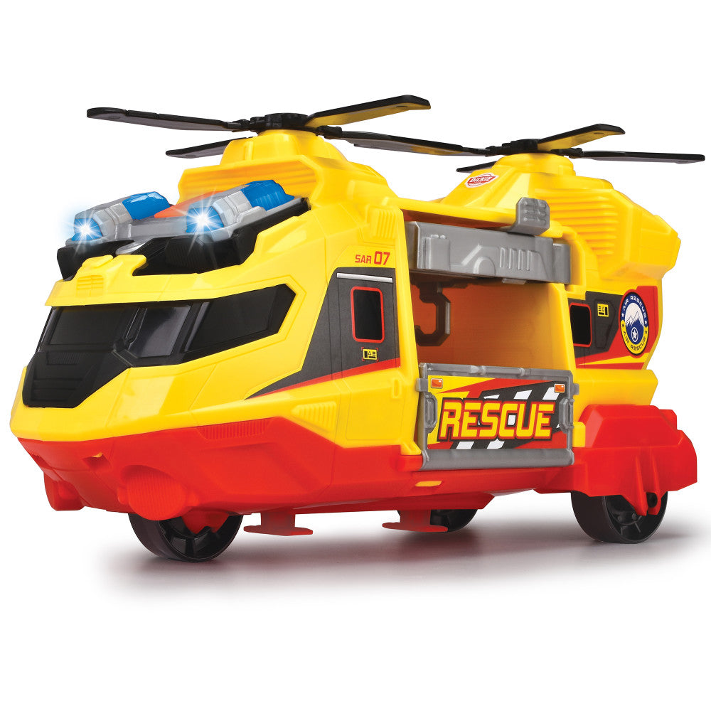 Dickie Toys: Rescue Helicopter - Yellow & Red, Kids Ages 3+