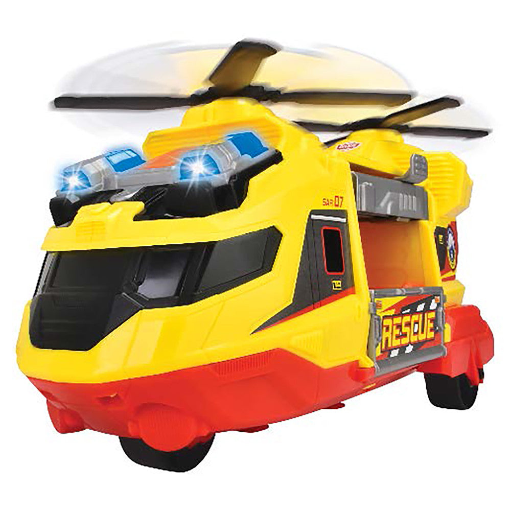 Dickie Toys: Rescue Helicopter - Yellow & Red, Kids Ages 3+