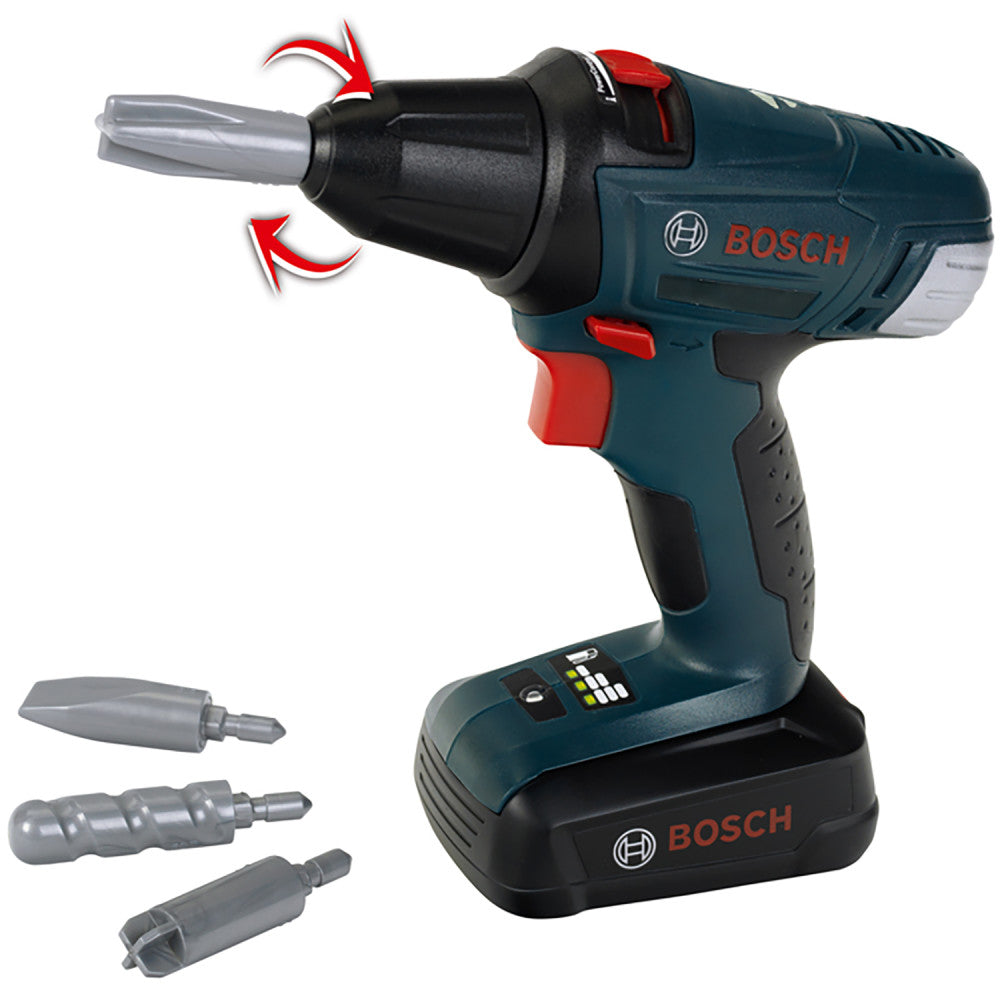 Bosch Mini: 2-In-1: Cordless Drill & Screwdriver - Lights & Sounds, Kids Ages 3+