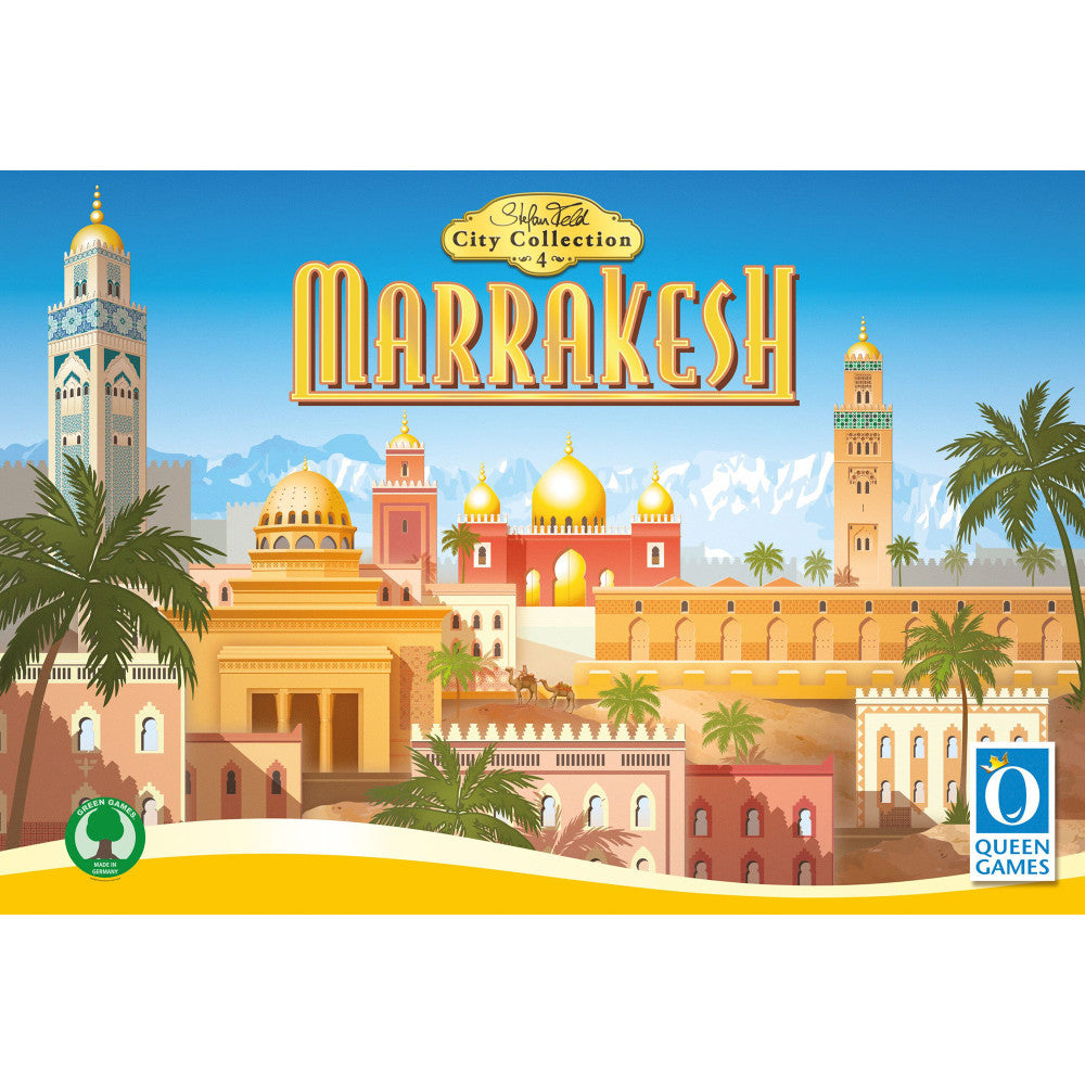 Marrakesh Essential Edition Strategy Board Game by Queen Games