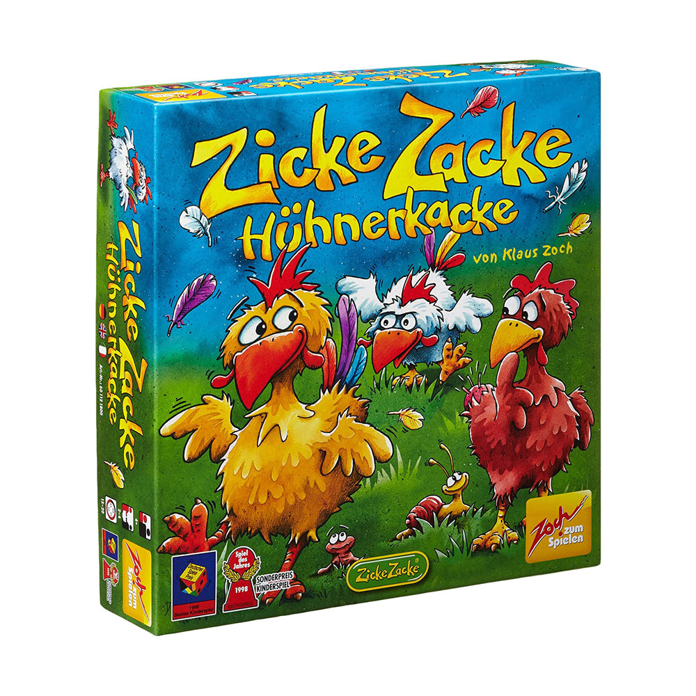 Zicke Zacke Huhnerkacke Award-Winning Memory Board Game