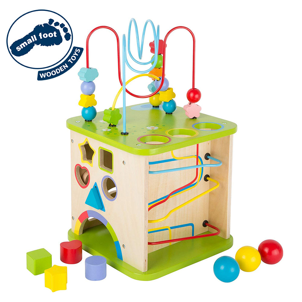 Activity Center with Marble Run