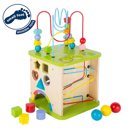 Activity Center with Marble Run