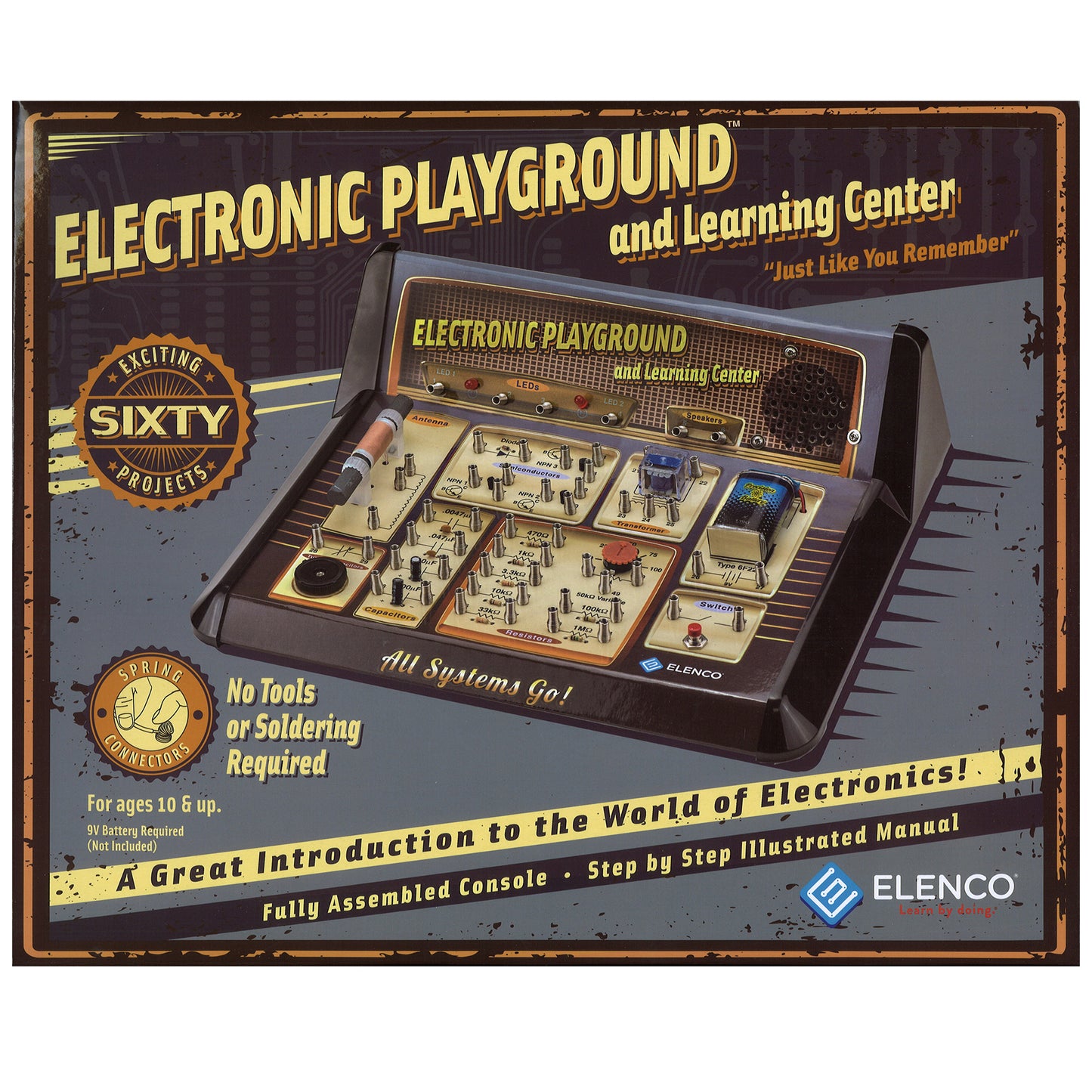 Elenco 60-In-One Electronic Playground - Educational Learning Center