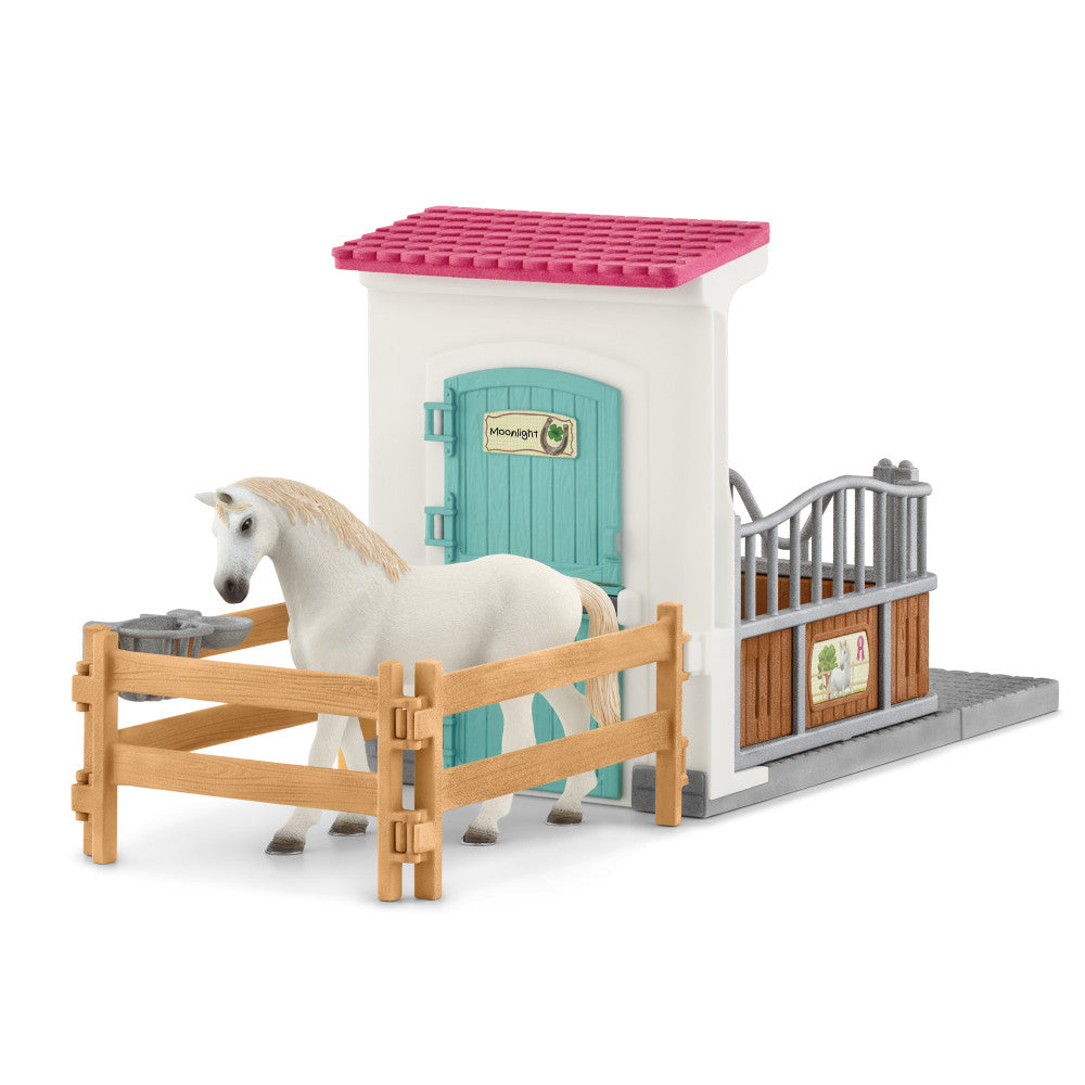 Schleich Horse Club: Horse Stall Extension - 21 Piece Playset