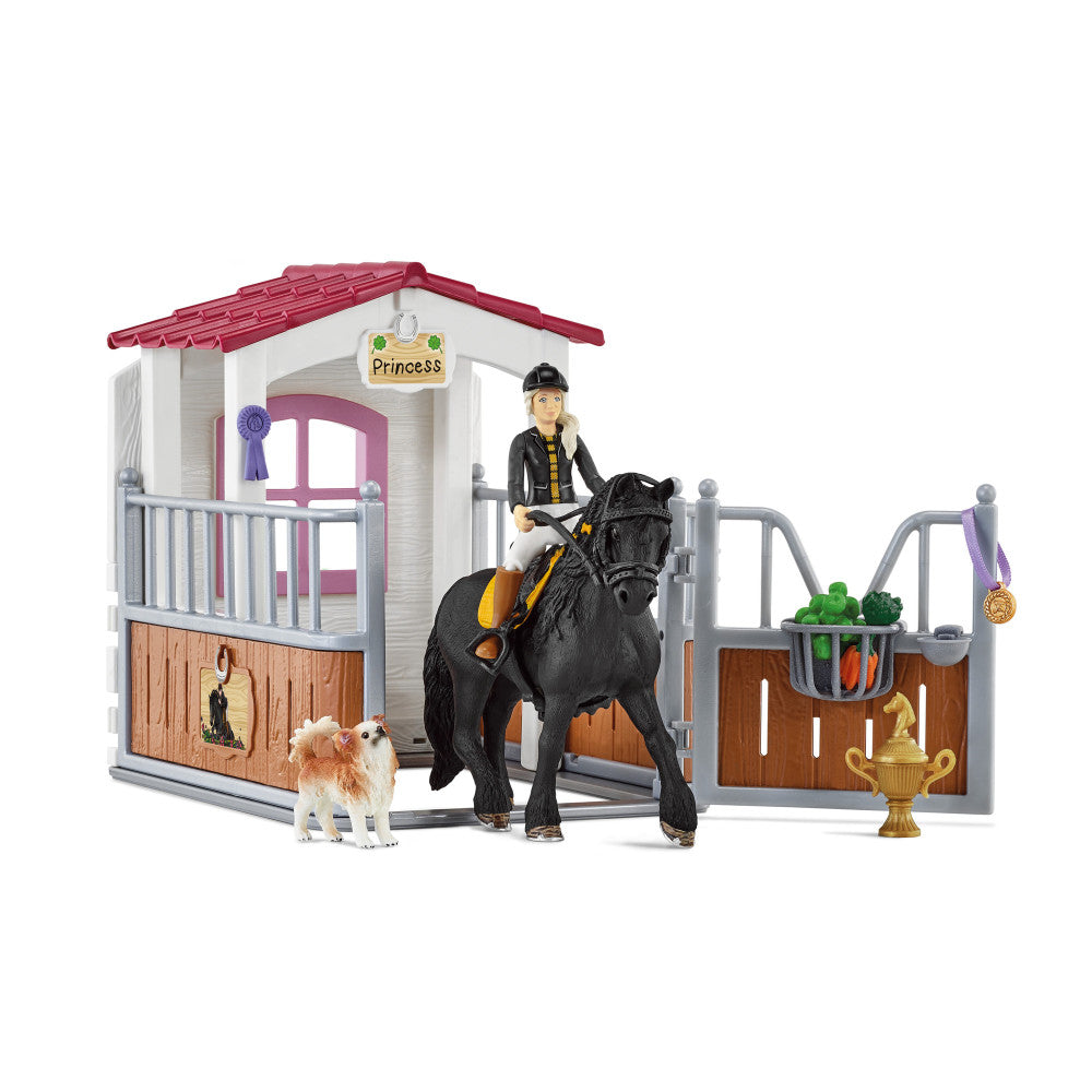 Schleich Horse Club Playset: Tori & Princess Horse Box, 15pc Set for Ages 5+