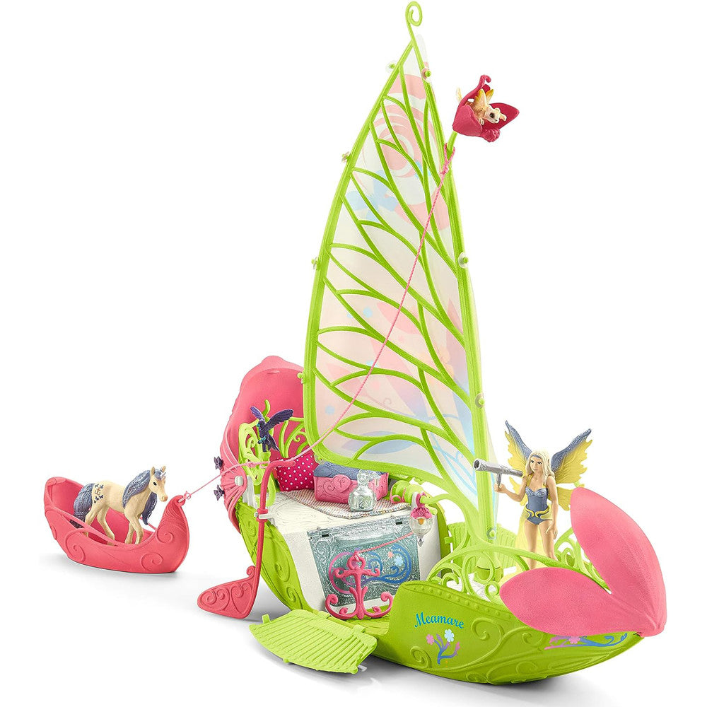 Schleich Bayala Sera's Magical Flower Boat 40-Piece Playset for Ages 5-12