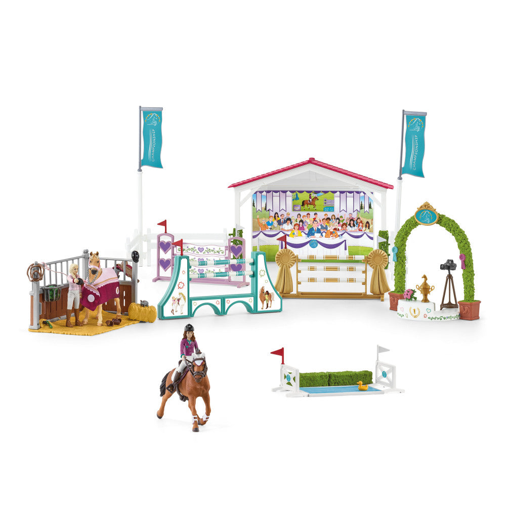 Schleich Horse Club Friendship Horse Tournament 36-Piece Playset