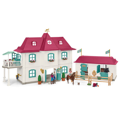 Schleich Horse Club: Lakeside Country House & Stable Playset