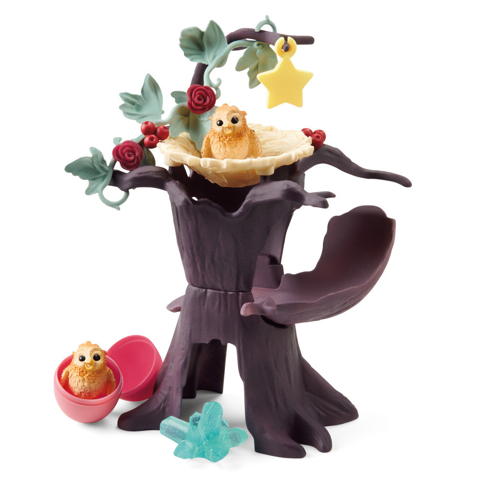 Schleich Bayala Hatching Owl Chicks Playset with Magical Tree