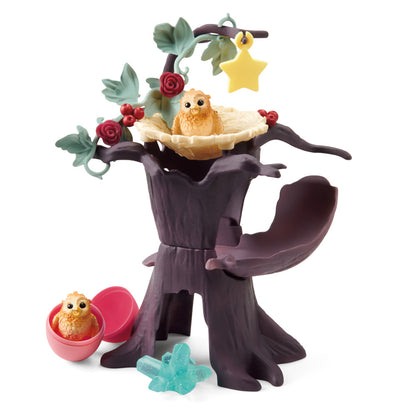 Schleich Bayala Hatching Owl Chicks Playset with Magical Tree