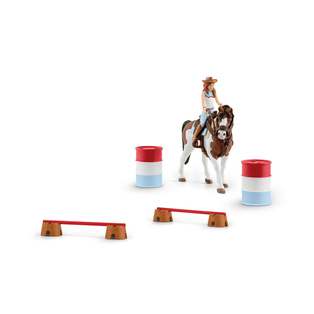 Schleich Horse Club: Hannah's Western Riding Set, 13-Piece Playset