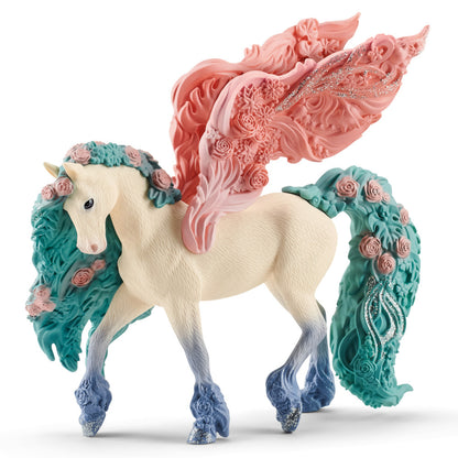 Schleich Bayala 7 inch Flower Pegasus - Magical Figurine