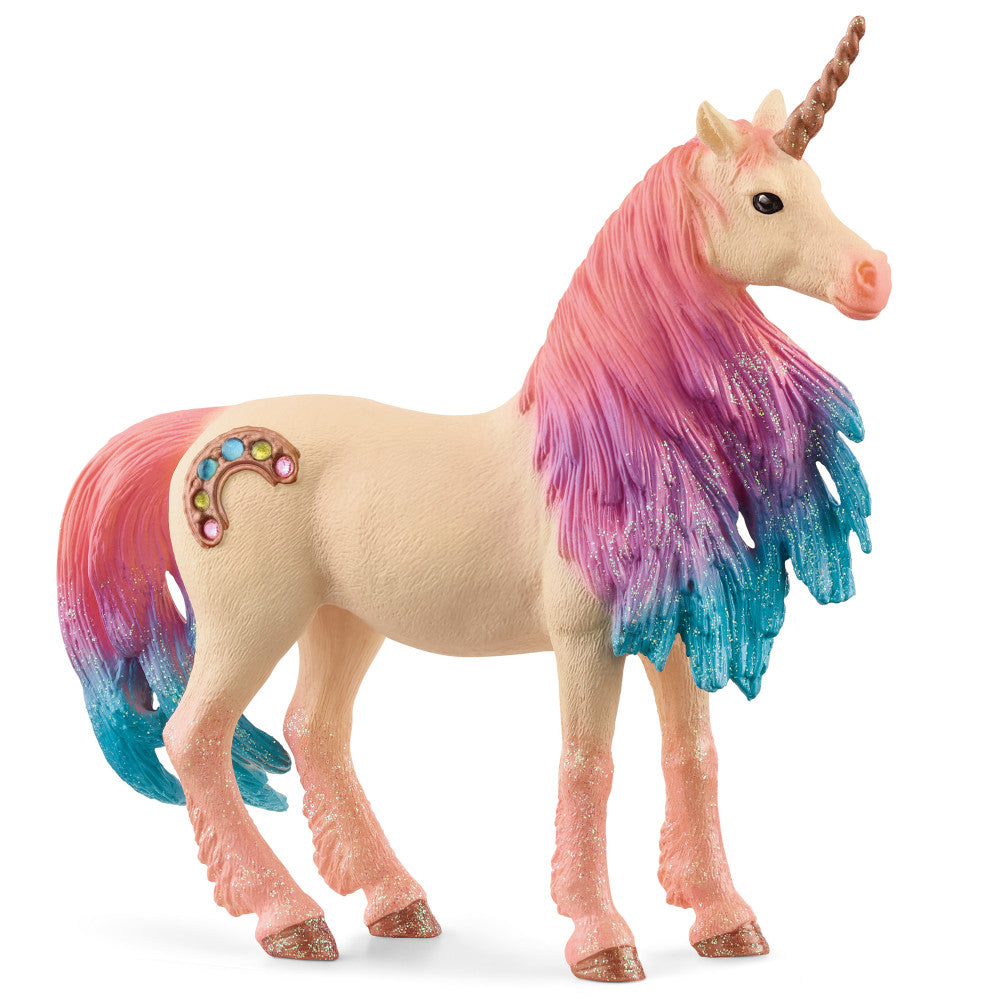 Schleich Bayala 7 inch Marshmallow Unicorn Mare - Magical Figurine