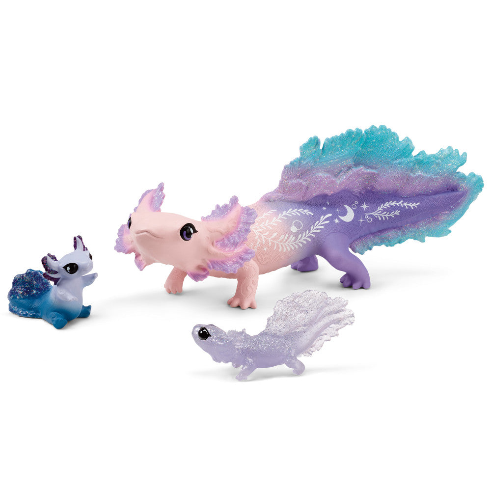 Schleich Bayala Axolotl Magical Discovery Playset - 3 Figurines