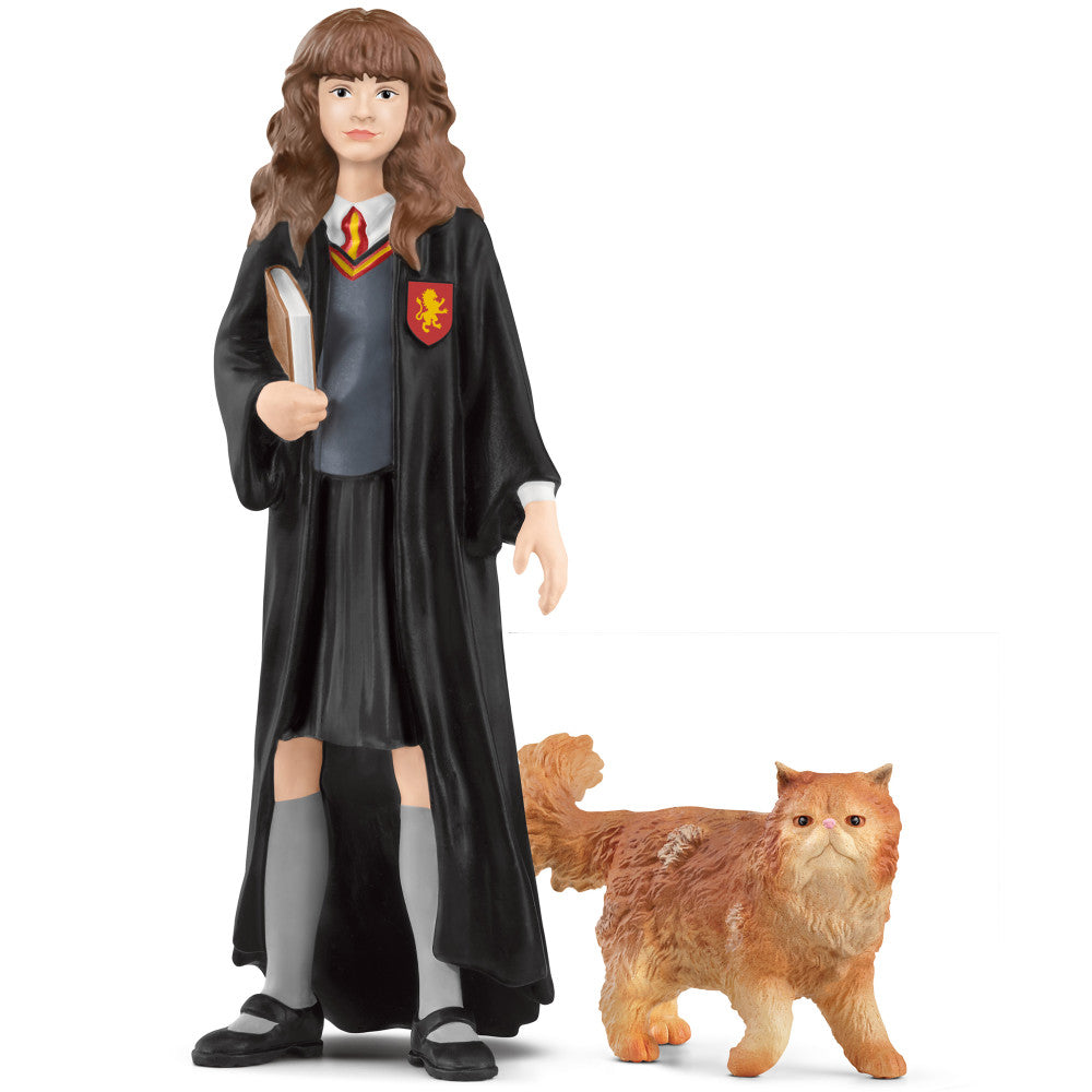 Schleich Wizarding World Harry Potter Hermione & Crookshanks Collectible Figurines