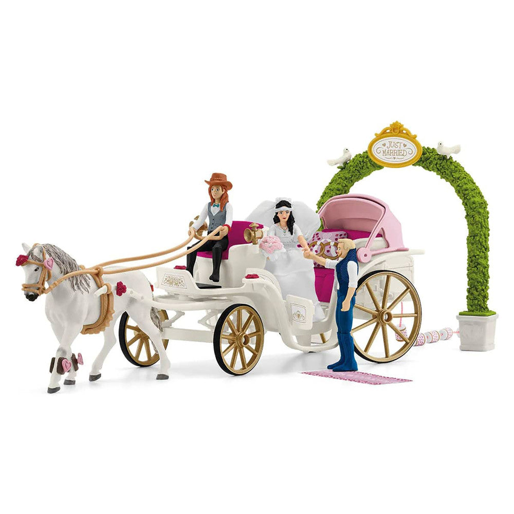 Schleich Horse Club: Lakeside Wedding Carriage Playset