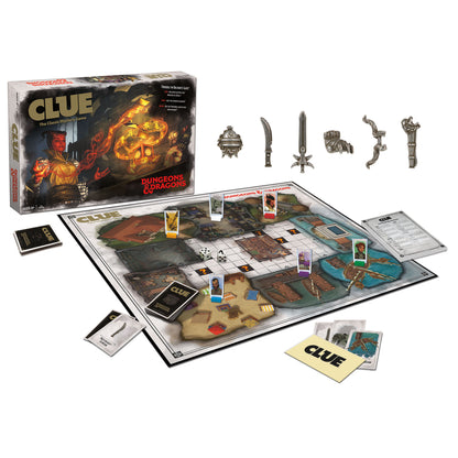 Dungeons & Dragons Clue Board Game | Collectible Mystery Game