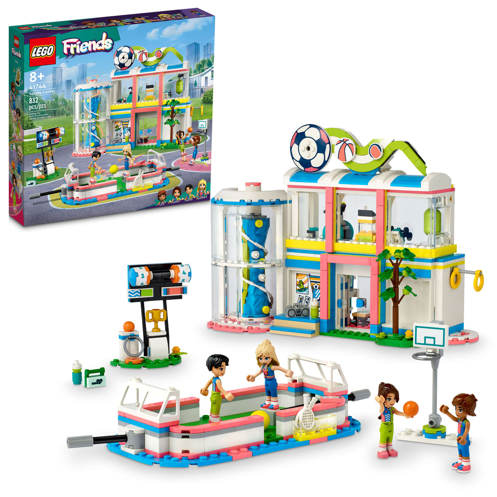 LEGO Friends Heartlake Sports Center 41744 Building Set - 832 Pieces