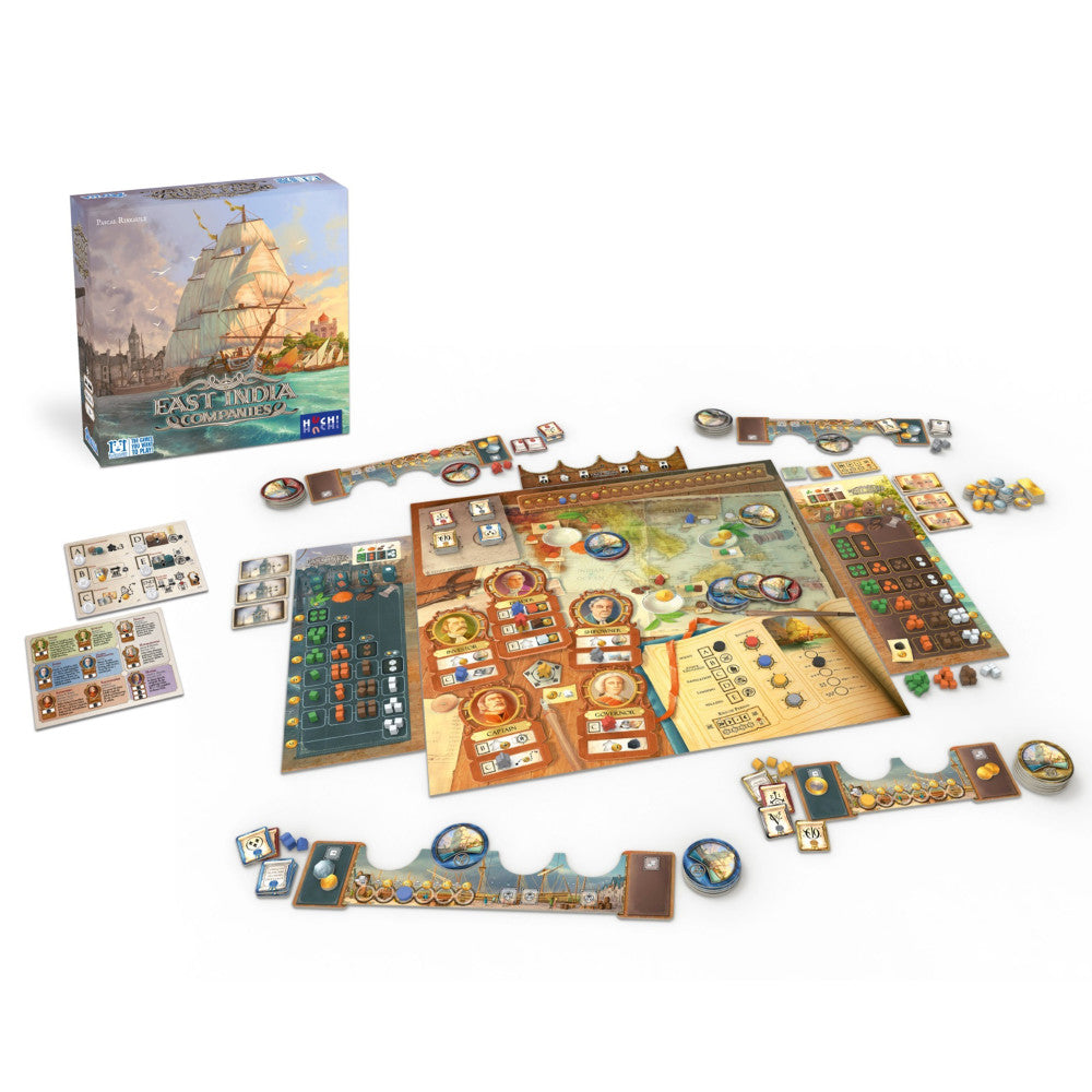 East India Companies Deluxe Edition Strategy Board Game