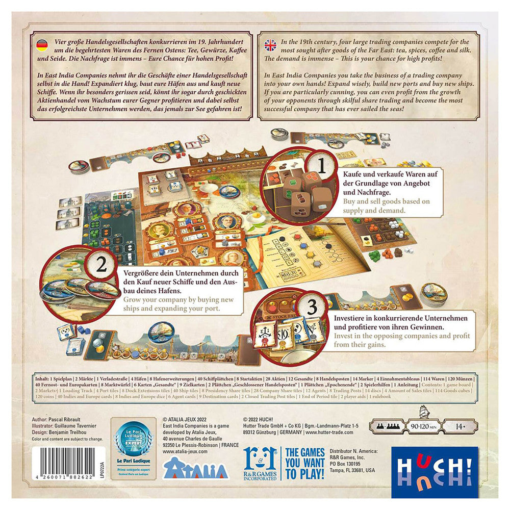 East India Companies Deluxe Edition Strategy Board Game