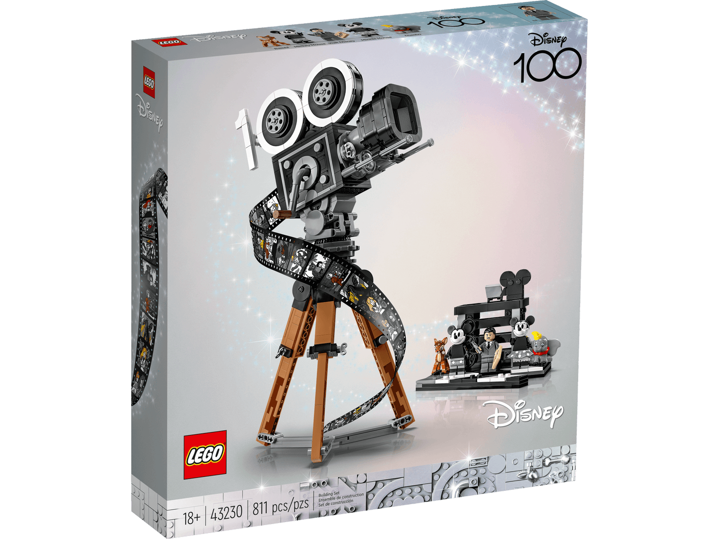 LEGO | Disney Walt Disney Tribute Camera 43230 Collectible Building Kit (811 Pieces)