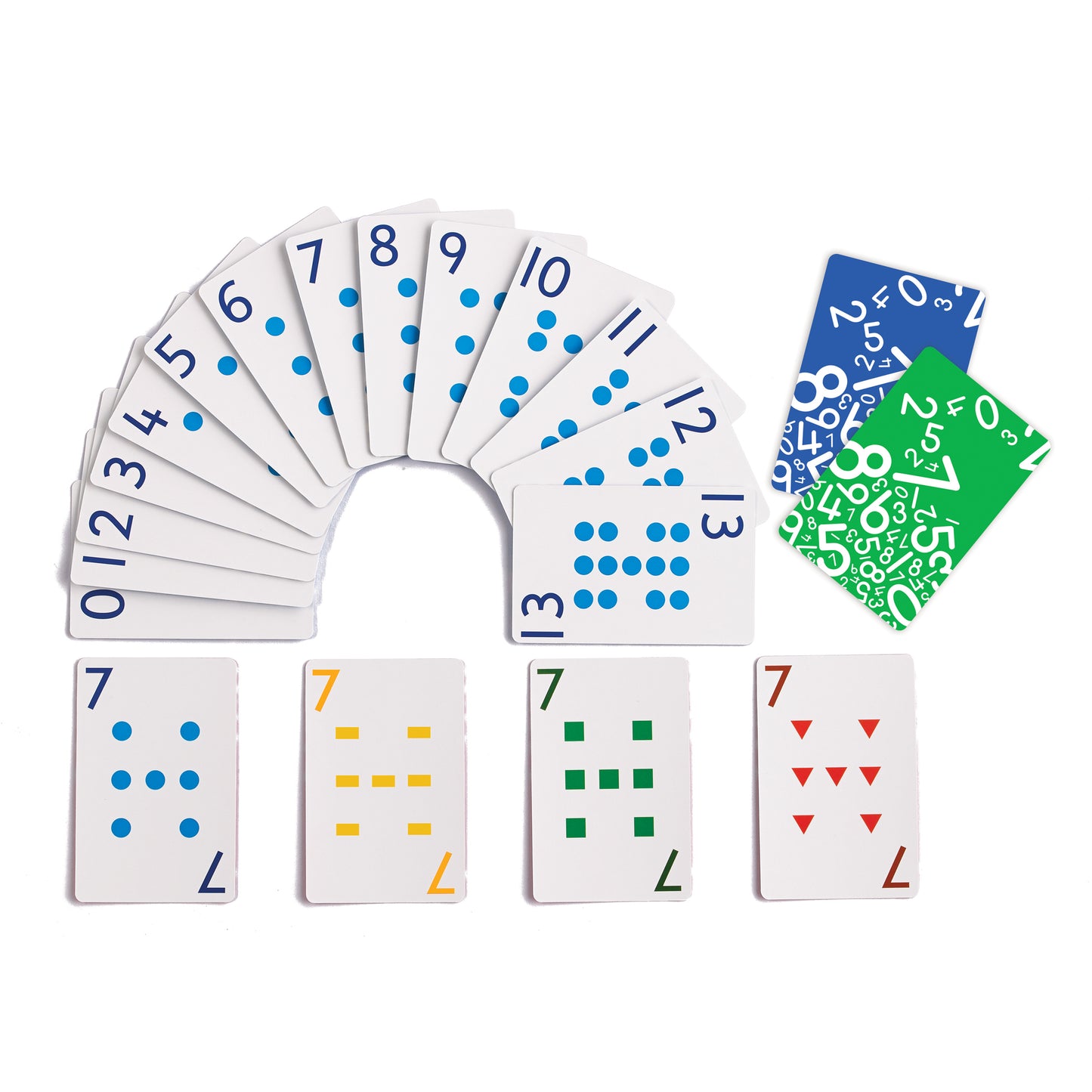 Edxeducation Numeracy Building Playing Cards - Set of 8 Decks