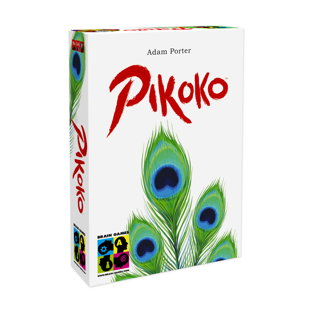 Pikoko Peacock-Themed Trick-Taking Card Game by Brain Games