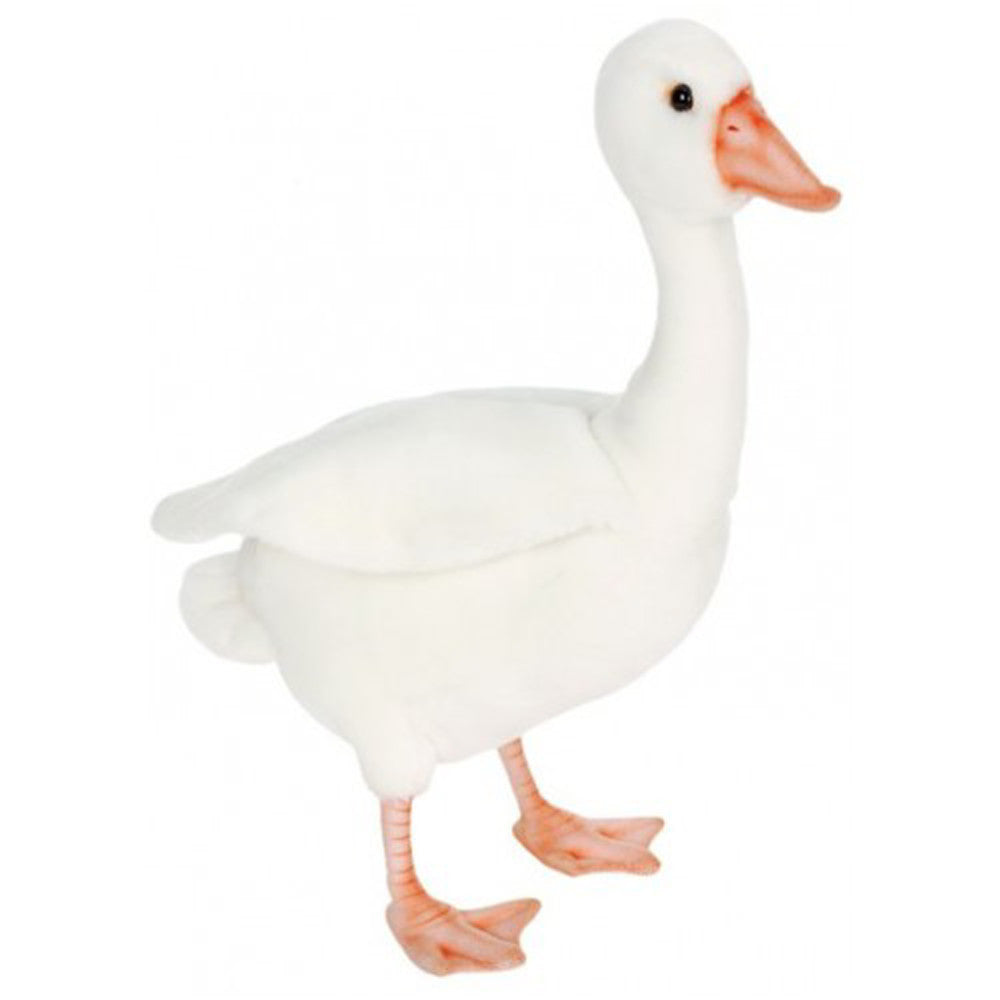 HANSA Farm Animals Collection 10 inch Young White Duck Plush Toy