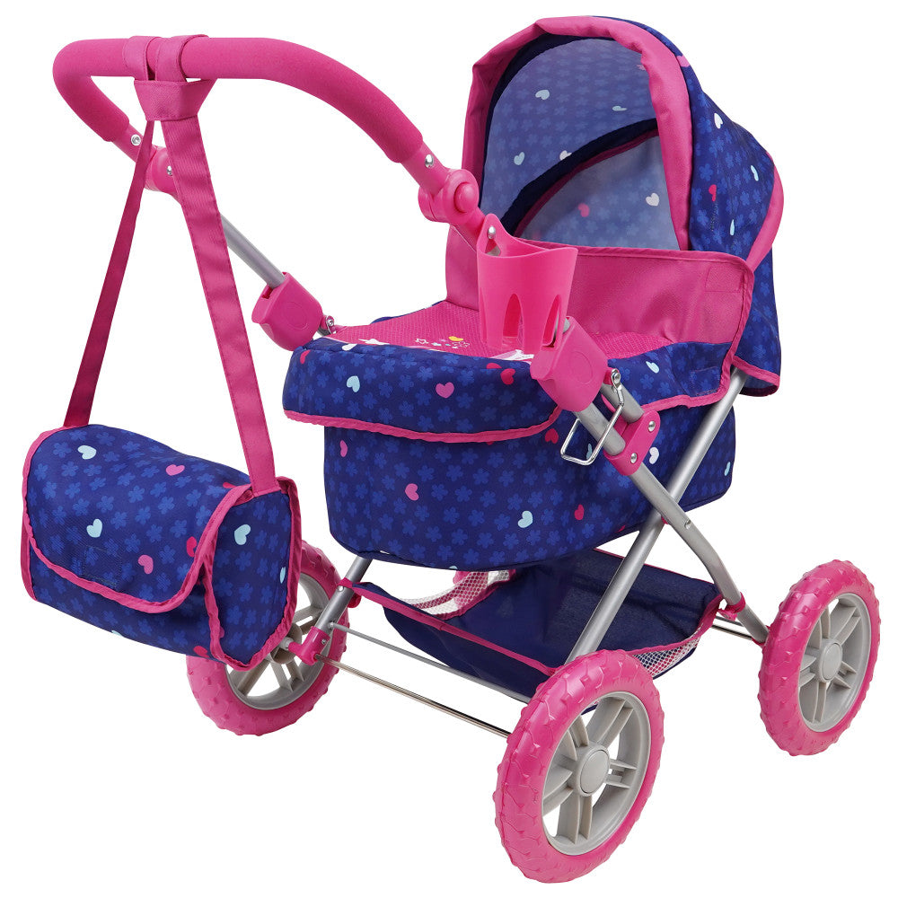 509 Crew Unicorn-Themed Doll Pram with Adjustable Features