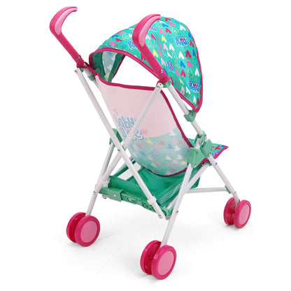 Baby Alive: Doll Umbrella Stroller - Green, Pink, Hearts, Ages 3+