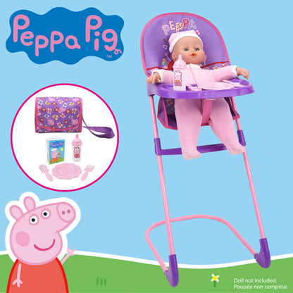 Peppa Pig: At Home 8pc Set - Purple, Pink, Flowers, Ages 3+