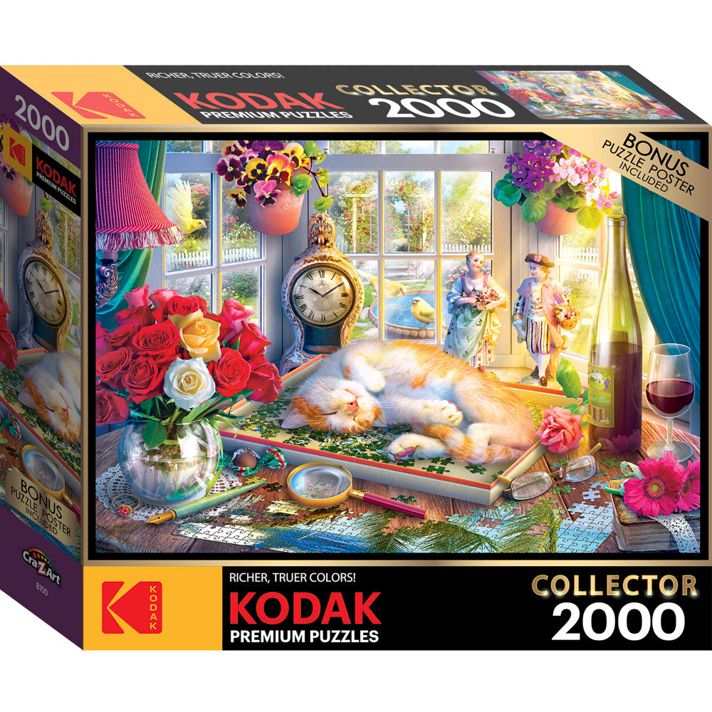 Cra-Z-Art RoseArt Kodak Collector Puzzle Time - 2000 pc