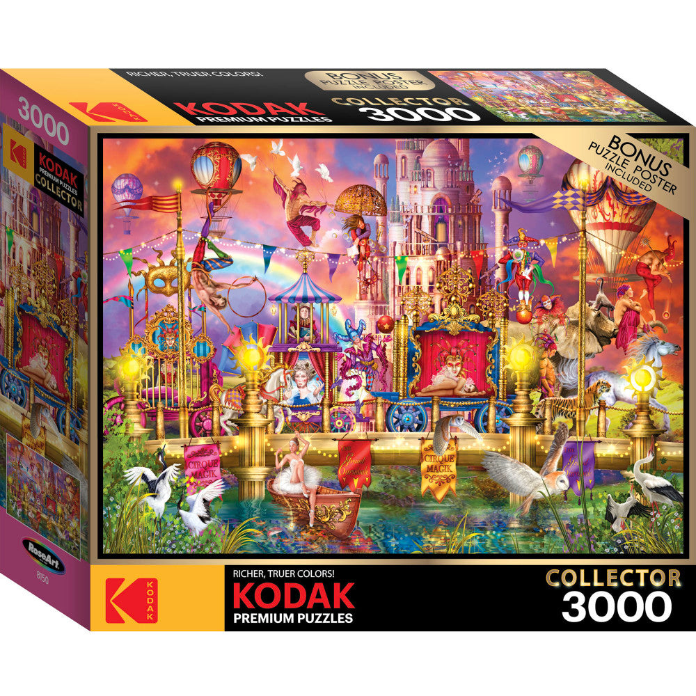 Cra-Z-Art Kodak Premium Magic Circus Parade Jigsaw Puzzle - 3000 pc