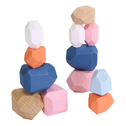 Ambassador Games: Mindful Living - Stacking Stones Tower Building Game