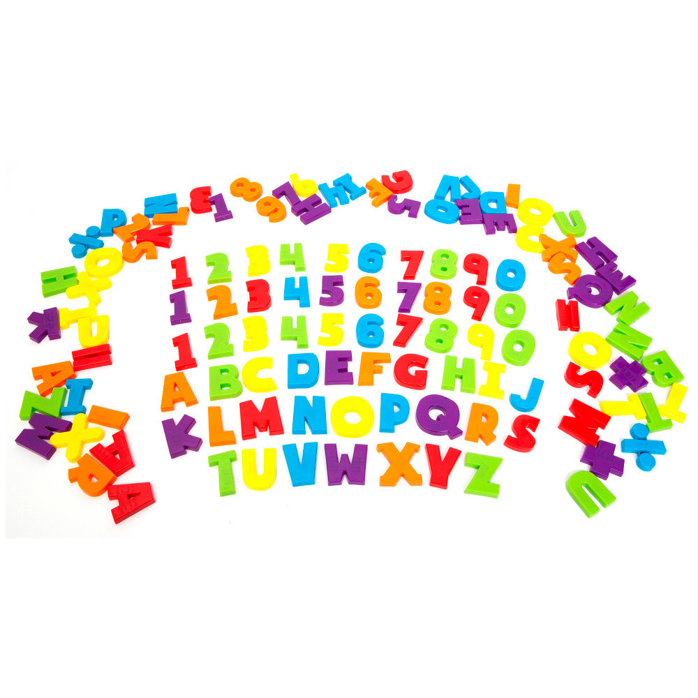 Boley: Magnetic Capital Letters & Numbers - 120pc Playset, Kids Age 3+