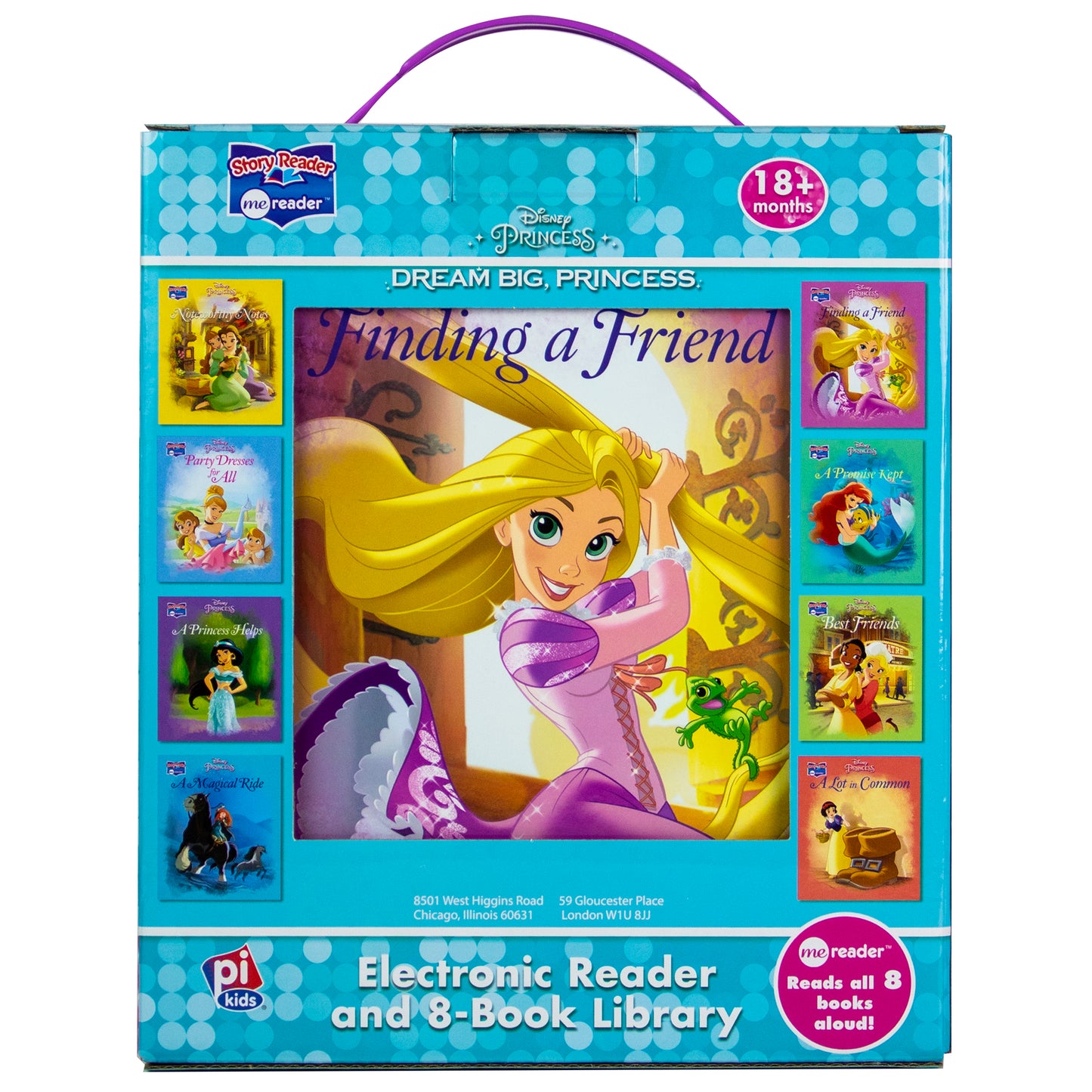 Disney Princess: Dream Big, Princess Me Reader Electronic Reader and 8-Book Library