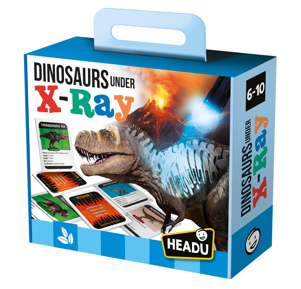 Headu Dinosaurs Under X-Ray - Mesozoic Adventure - Educational Game