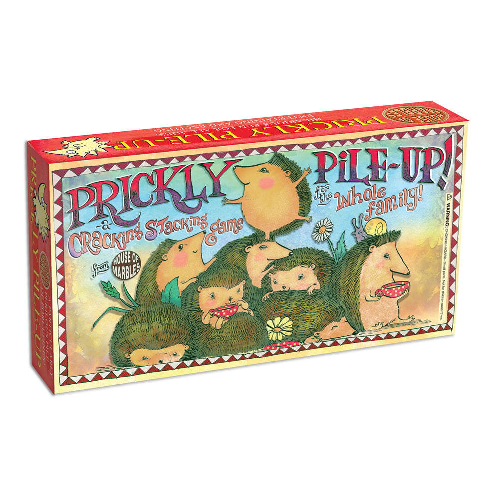 Prickly Pile-Up Wooden Porcupine Stacking Game