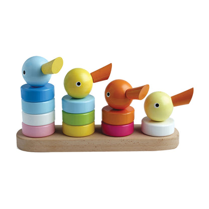 TiddlyTots Giggle Gaggle Ducks Educational Stacking Toy