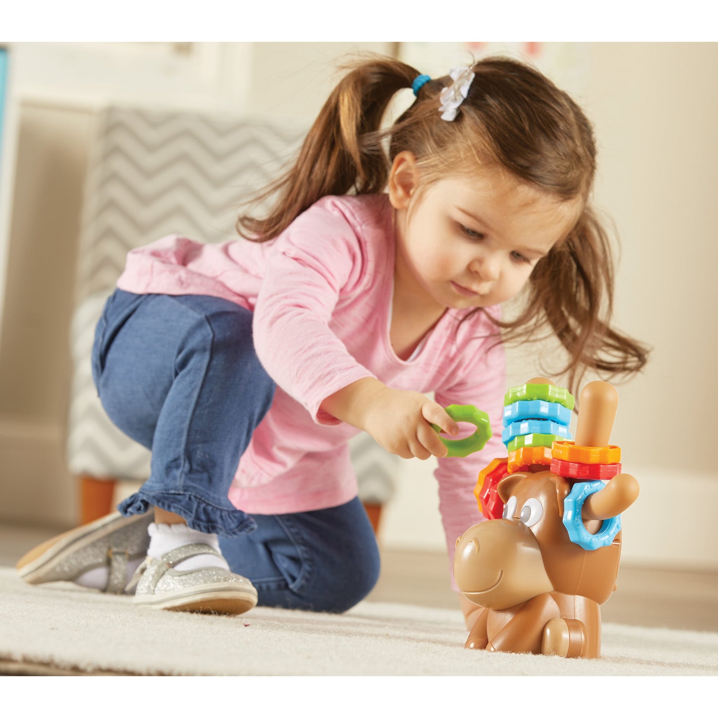 Learning Resources Max The Fine Motor Moose - Colorful Interactive Toy