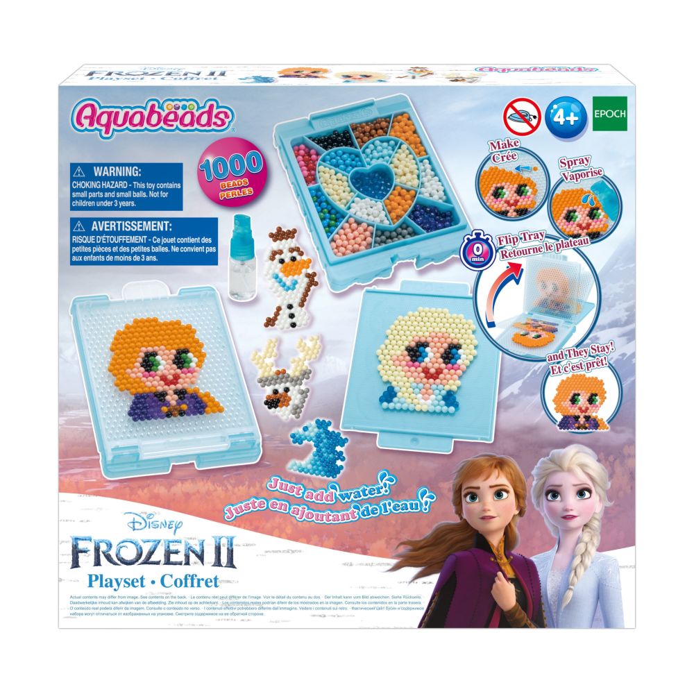 Aquabeads Disney Frozen 2 Character Creation Playset - Arts and Crafts Bead Kit