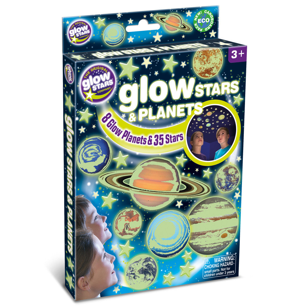 The Original Glowstars - Glow-In-The-Dark Stars and Planets Set