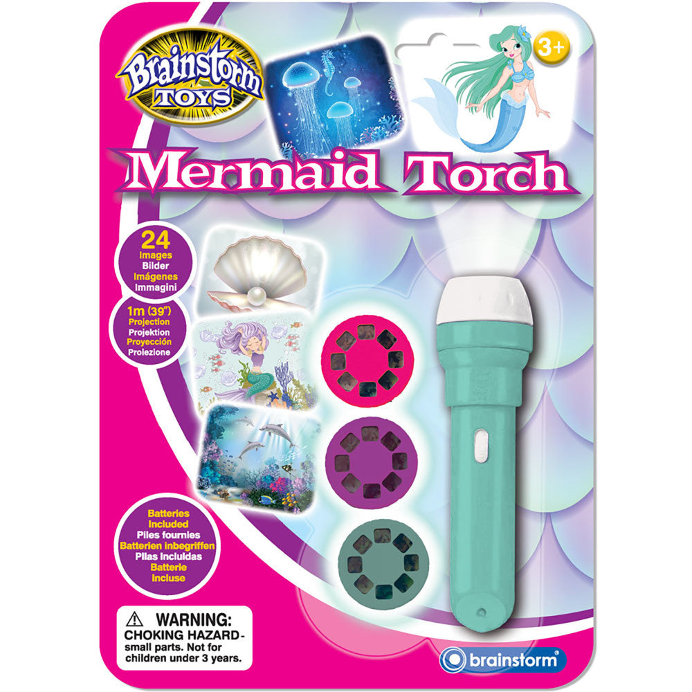 Brainstorm Toys Mermaid Flashlight and Projector - Underwater Adventure