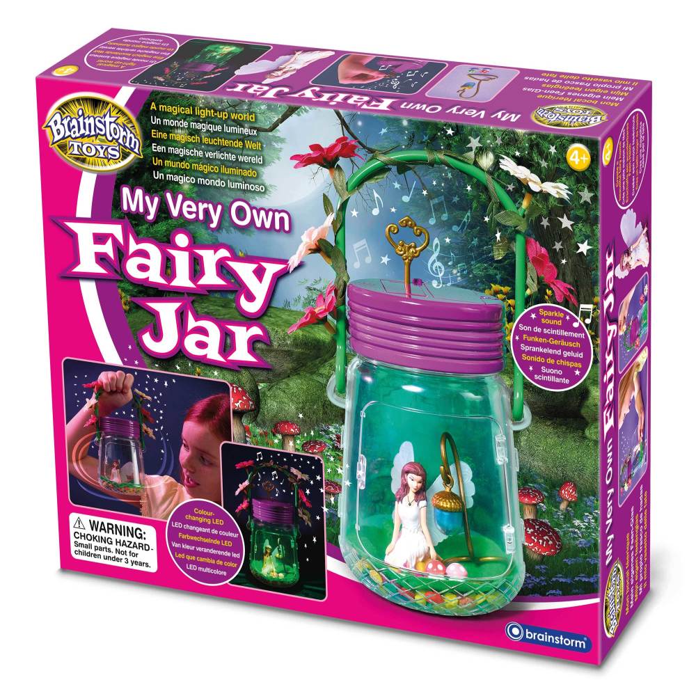 Brainstorm Toys Enchanted Fairy Jar Kit - Light & Sounds