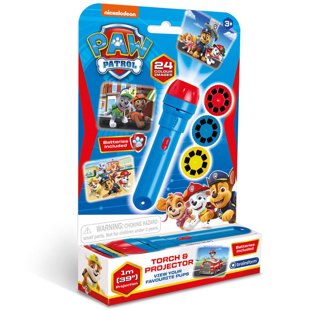 Brainstorm Toys Paw Patrol Flashlight & Projector - Children's Nightlight